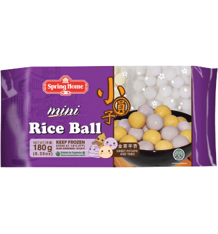 Spring Home Mini Rice Ball Sweet Potato And Taro 180G
