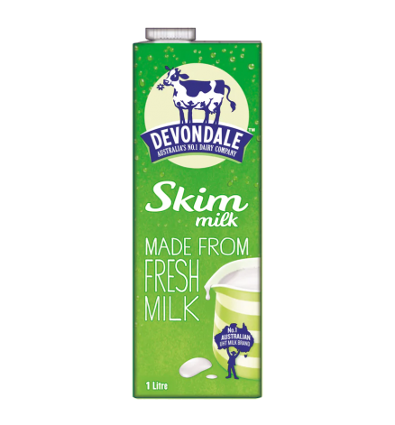 DEVONDALE Skim UHT Milk 1L