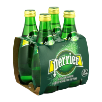 PERRIER MINERAL WATER 4X330ML